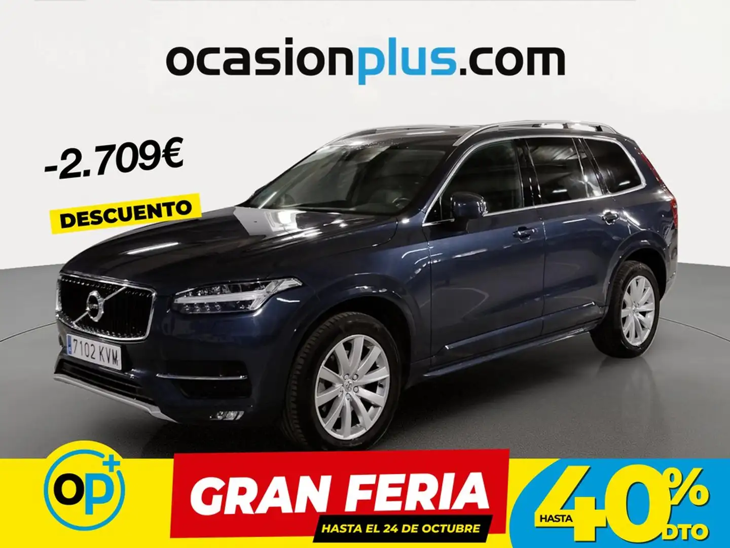 Volvo XC90 D5 Momentum AWD 235 Aut. Azul - 1