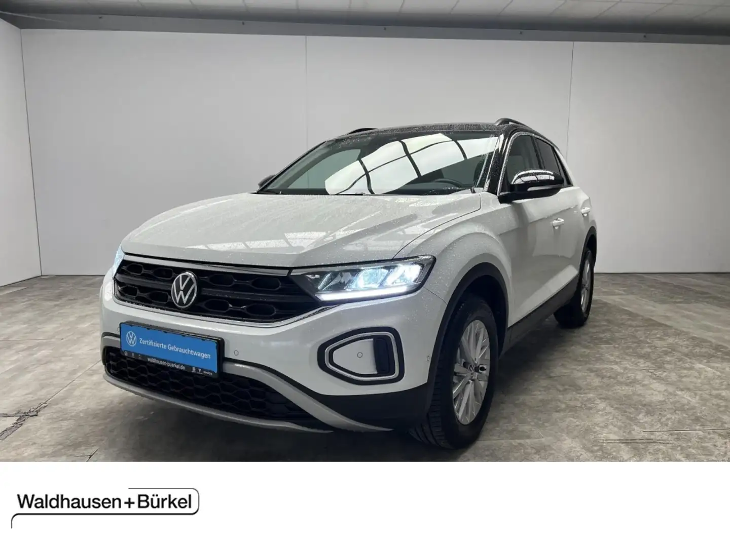 Volkswagen T-Roc 1.5 TSI Life Klima Rückfahrkamera Sitzheizung Weiß - 1