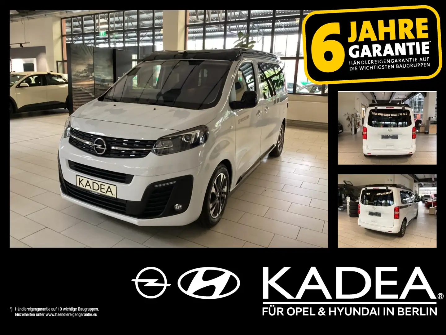 Opel Zafira Life Crosscamp Zafira Life 2.0 Crosscamp FL Weiß - 1