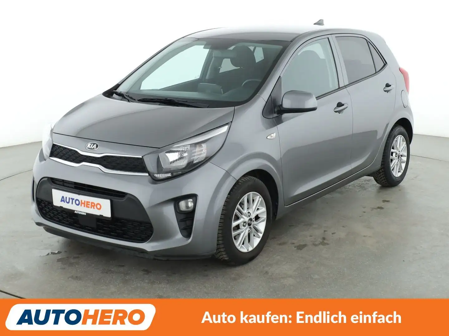 Kia Picanto 1.0 Dream Team Aut.*SHZ*KLIMA*GARANTIE* Grau - 1