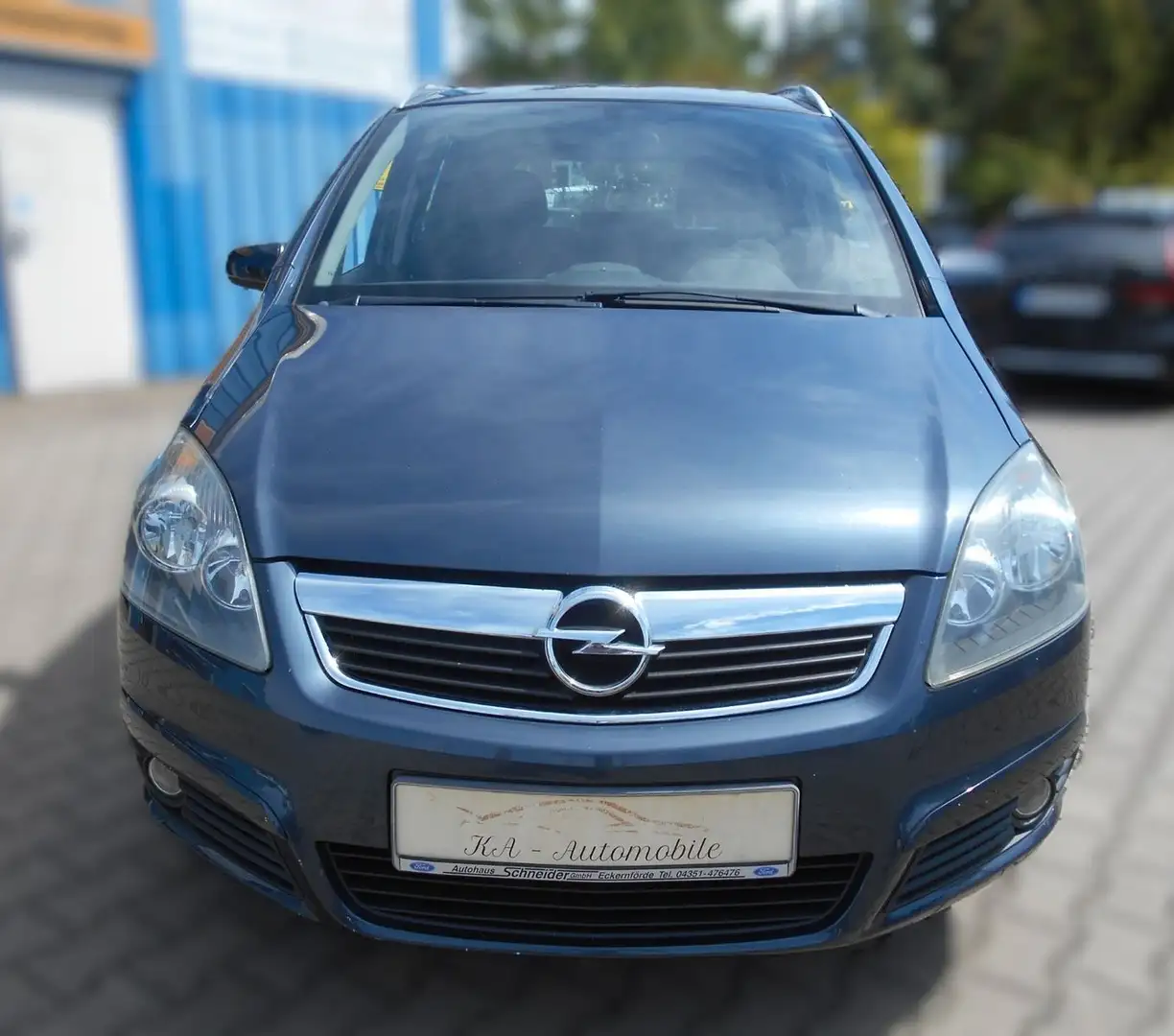 Opel Zafira B Edition/Automatik Nur 118000 Tkm Blau - 2
