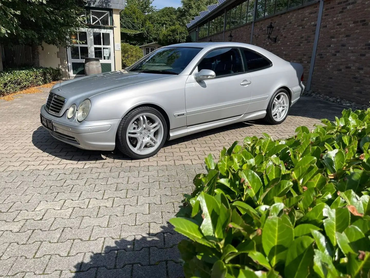 Mercedes-Benz CLK 55 AMG CLK 55 AMG Sitzheizung Multi Leder Silber - 1