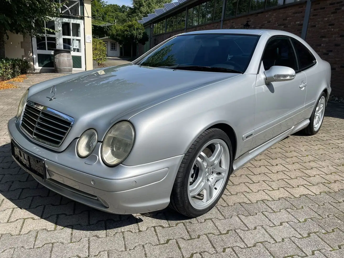 Mercedes-Benz CLK 55 AMG CLK 55 AMG Sitzheizung Multi Leder Silber - 2