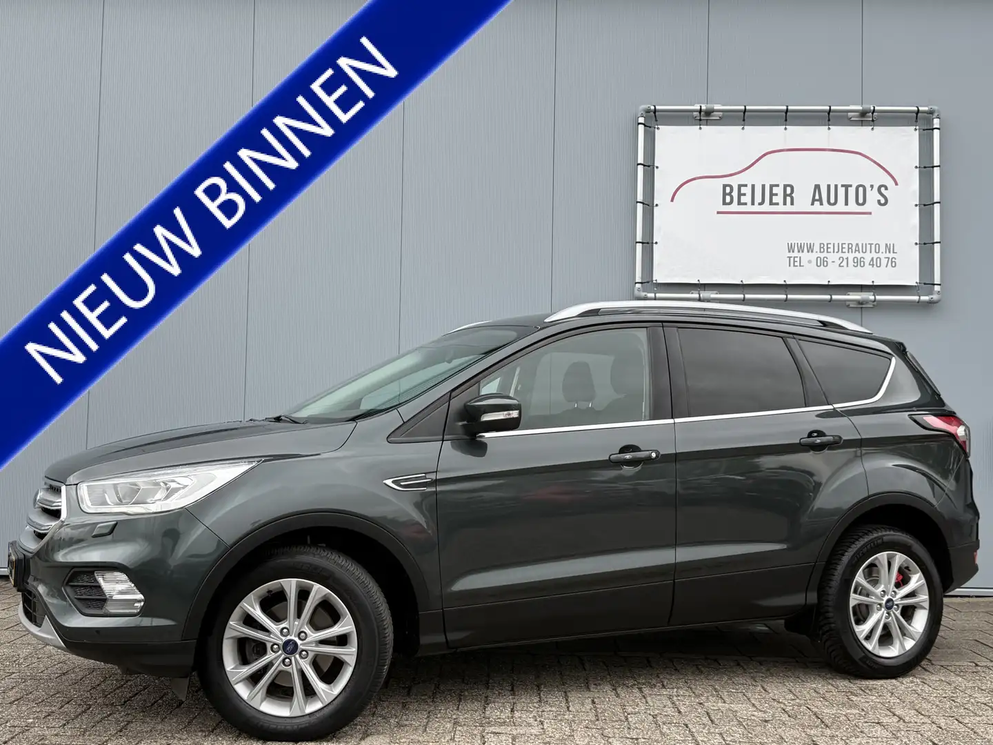 Ford Kuga 1.5 EcoBoost Vignale Trekhaak/Climate/Apple Carpla Groen - 1
