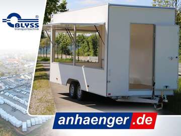 Verkaufsanhänger 2000kg Anhänger 520x200x230cm