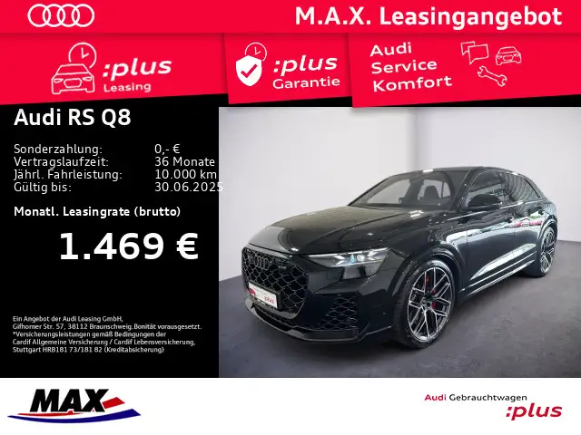 Audi RS Q8 HD-MATRIX+LUFT+PANO+WABEN+REMOTE+STANDHZG+