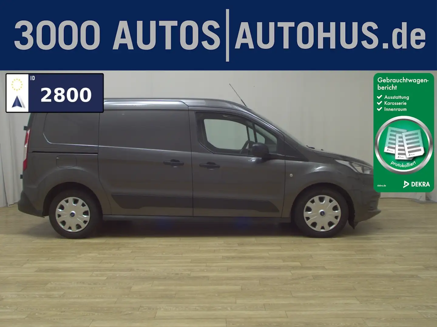 Ford Transit Connect 1.5 EB Trend L2 RFK Regale Shz Grau - 1