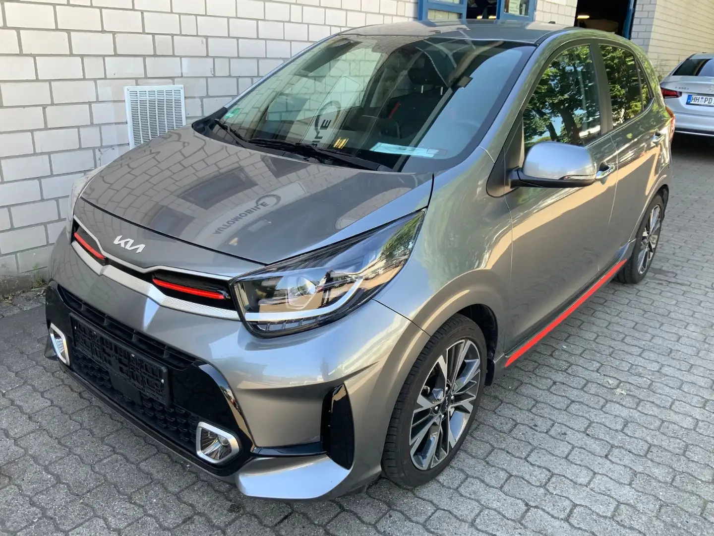 Kia Picanto GT-Line Aut. Nav/Leder/Kam/Garantie11/29 Gri - 2