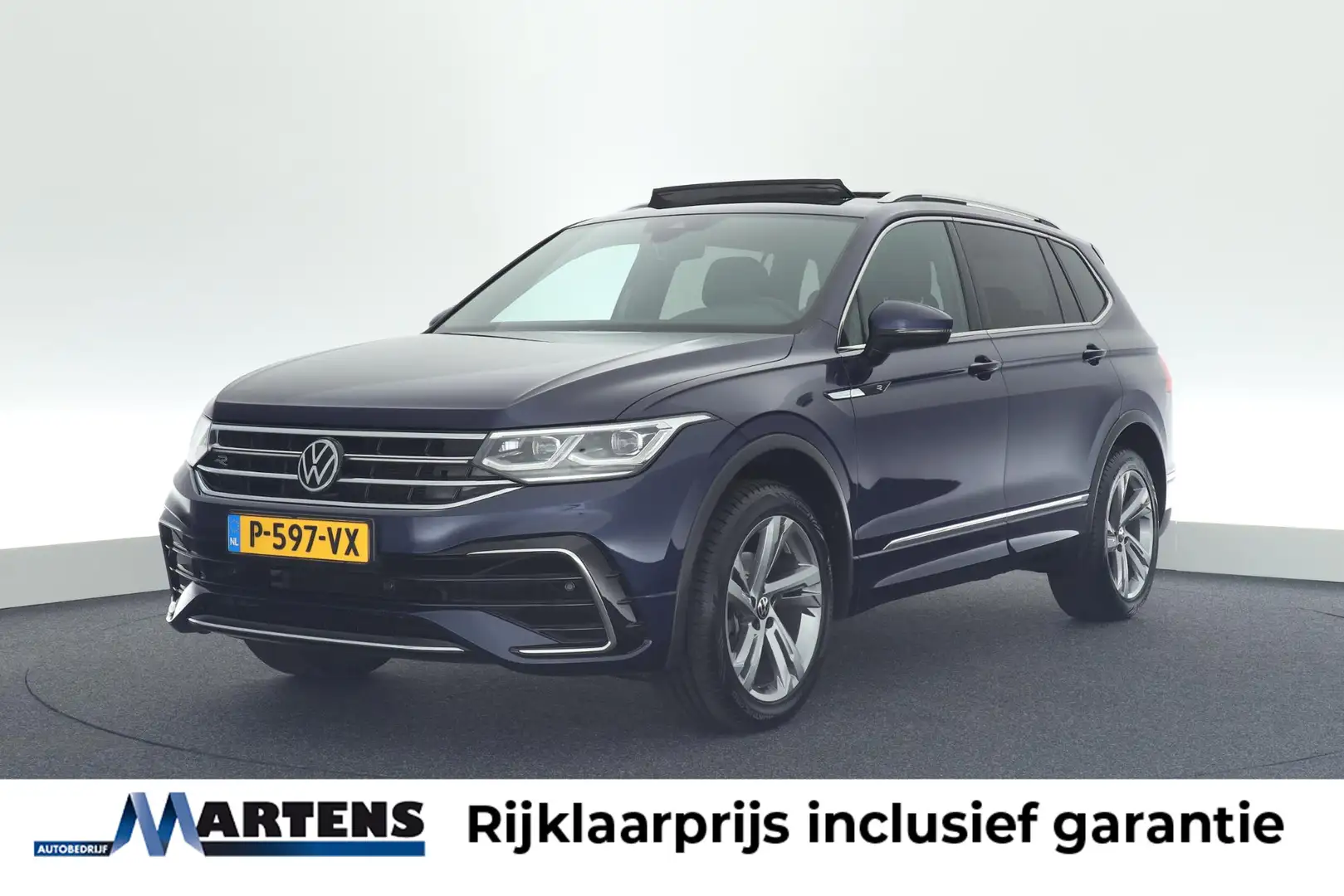 Volkswagen Tiguan Allspace 1.5 TSI 150pk DSG R-Line Business+ 7Pers. Keyless Kék - 1