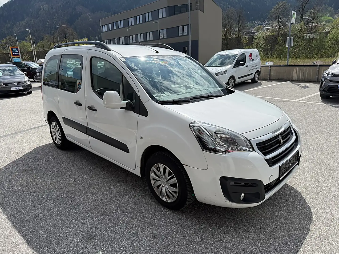 Peugeot Partner Tepee Active 1,6 BHDI 100 S&S - EXPORT! Weiß - 2