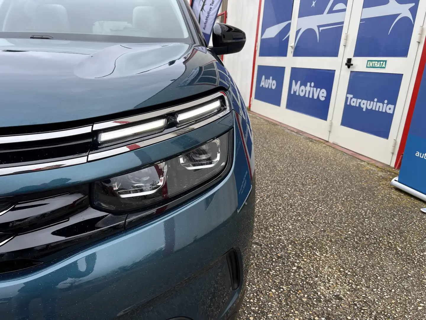 Citroen C5 Aircross 1.5 BlueHdi 130cv EAT8 SHINE-TETTO-R19-PELLE-RCAME Blu/Azzurro - 2