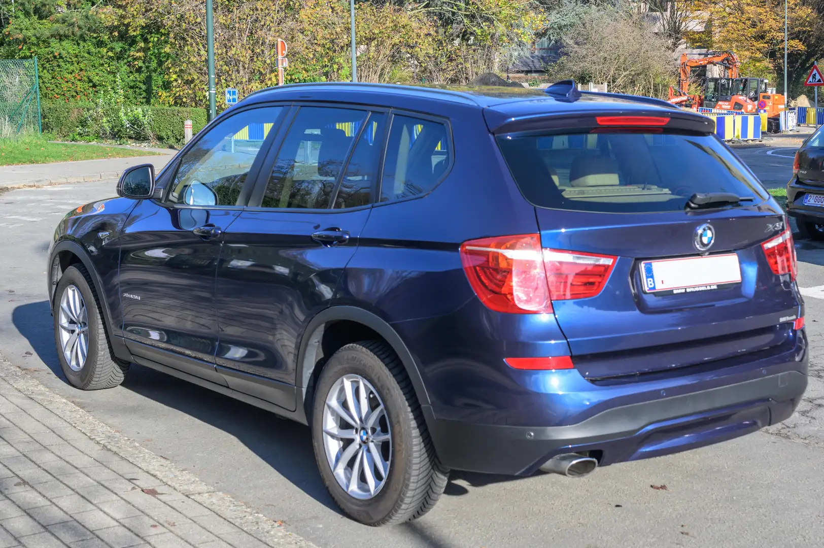 BMW X3 X3 2.0 dA xDrive20 Bleu - 2