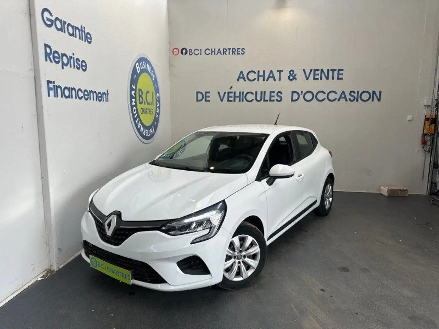 Renault Clio V STE 1.5 BLUE DCI 85CH AIR NAV Blanc - 1