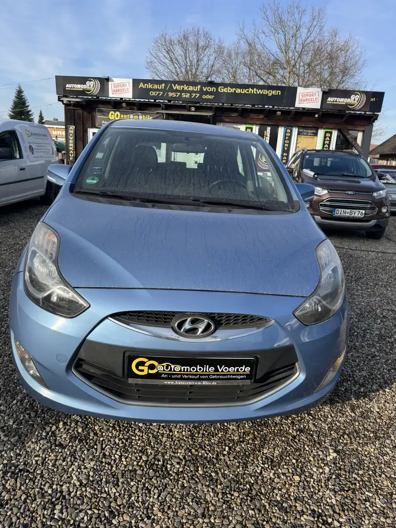 Hyundai iX20 ix20 Diesel 1.6 CRDi-1Hand Scheckheft Gepflegt- Blau - 2