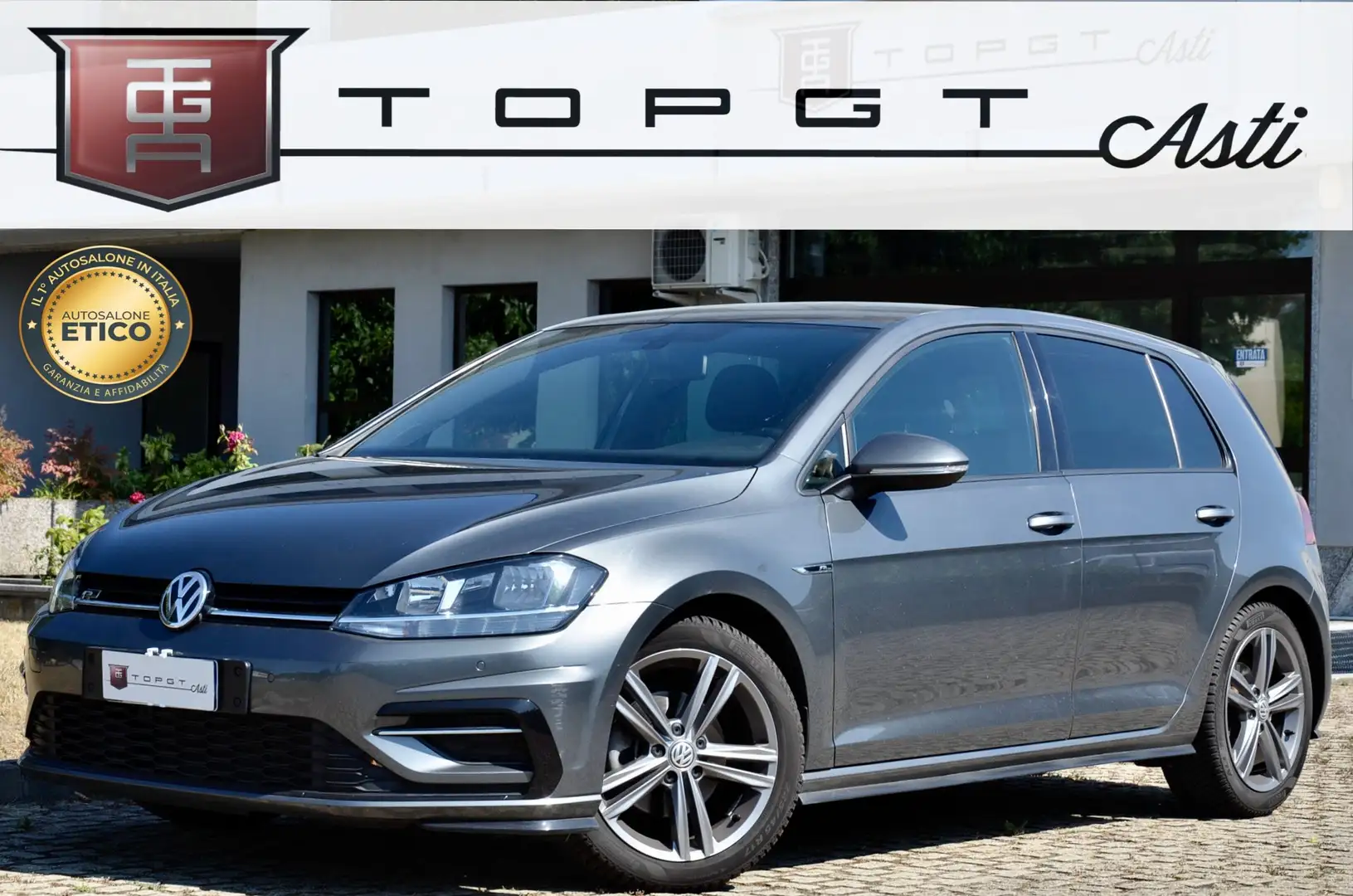 Volkswagen Golf 5p 1.5 tsi R-Line 150cv dsg SERVICE VW, PERMUTE Grigio - 1