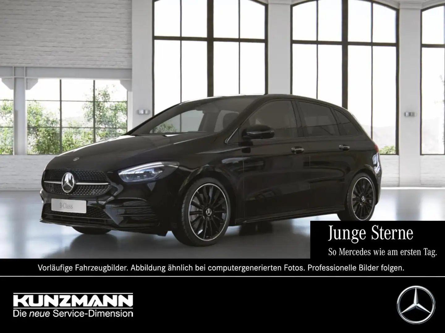 Mercedes-Benz B 250 e AMG EDITION2020 Night MBUX Navi 360° Zwart - 1