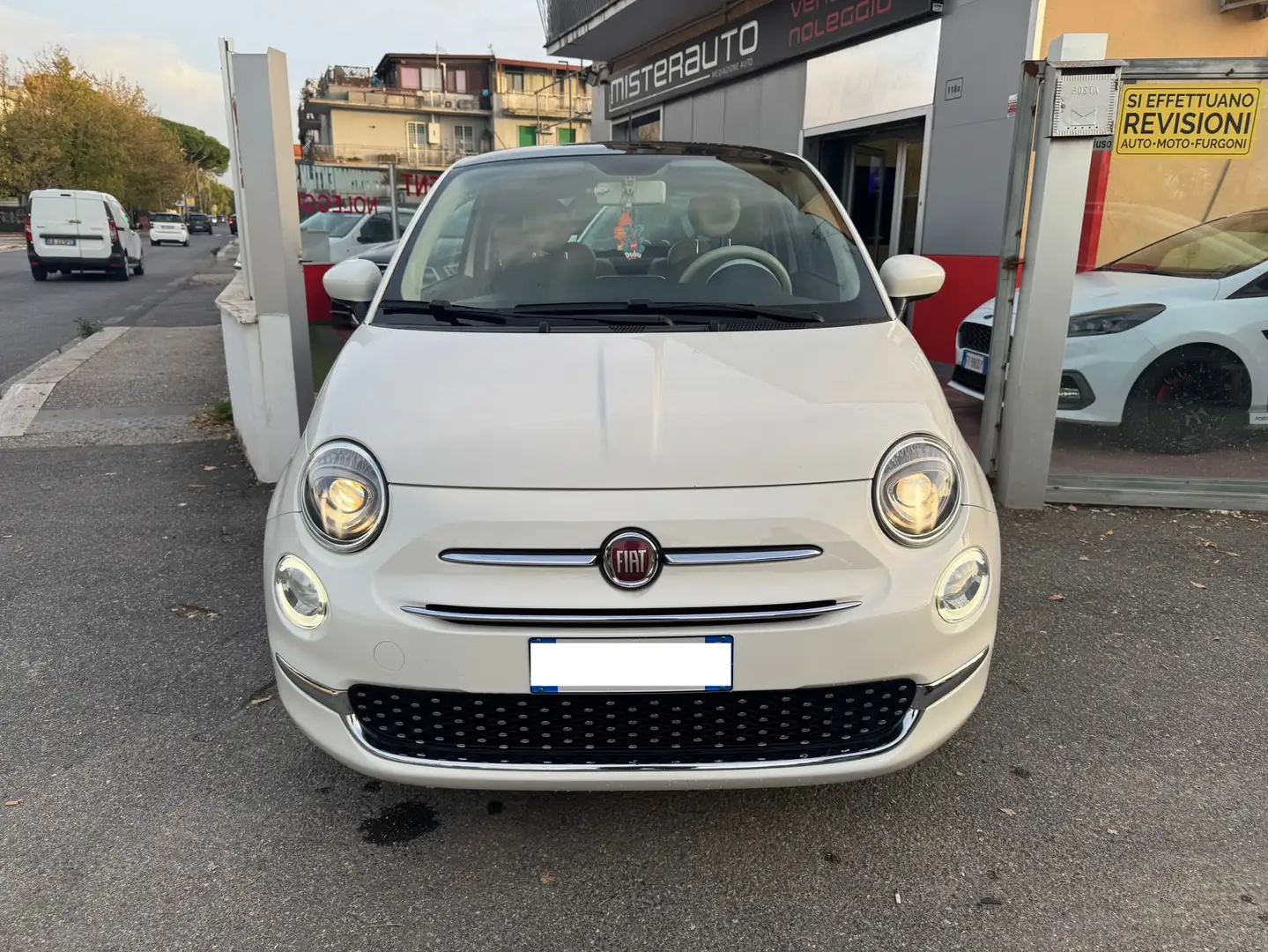 Fiat 500 500 III 2015 1.2 Lounge 69cv Blanc - 2