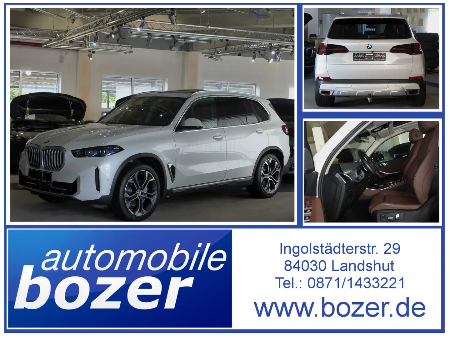 BMW X5 xDr 30d G05 AHK,Dach Luftfederung NP:112.940 Weiß - 1