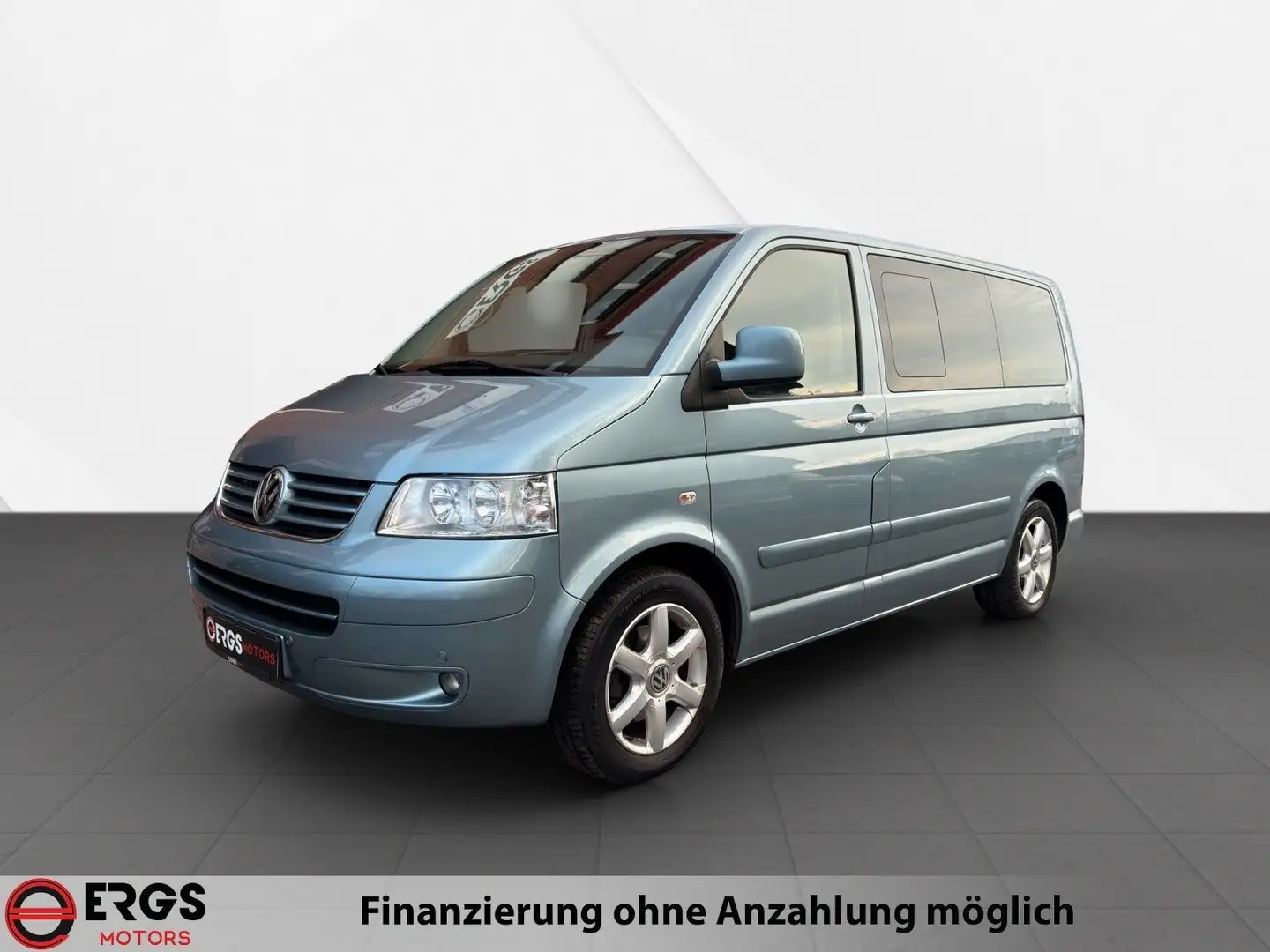Volkswagen T5 Multivan Atlantis "1.Hand,7Si,Standh,PDC,AHK" Albastru - 1