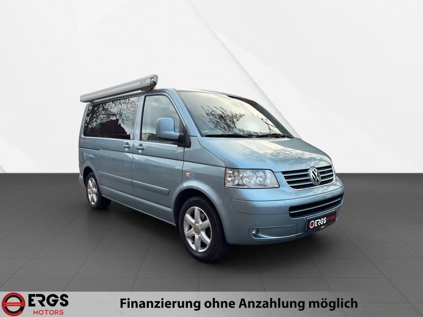 Volkswagen T5 Multivan Atlantis "1.Hand,7Si,Standh,PDC,AHK" Albastru - 2