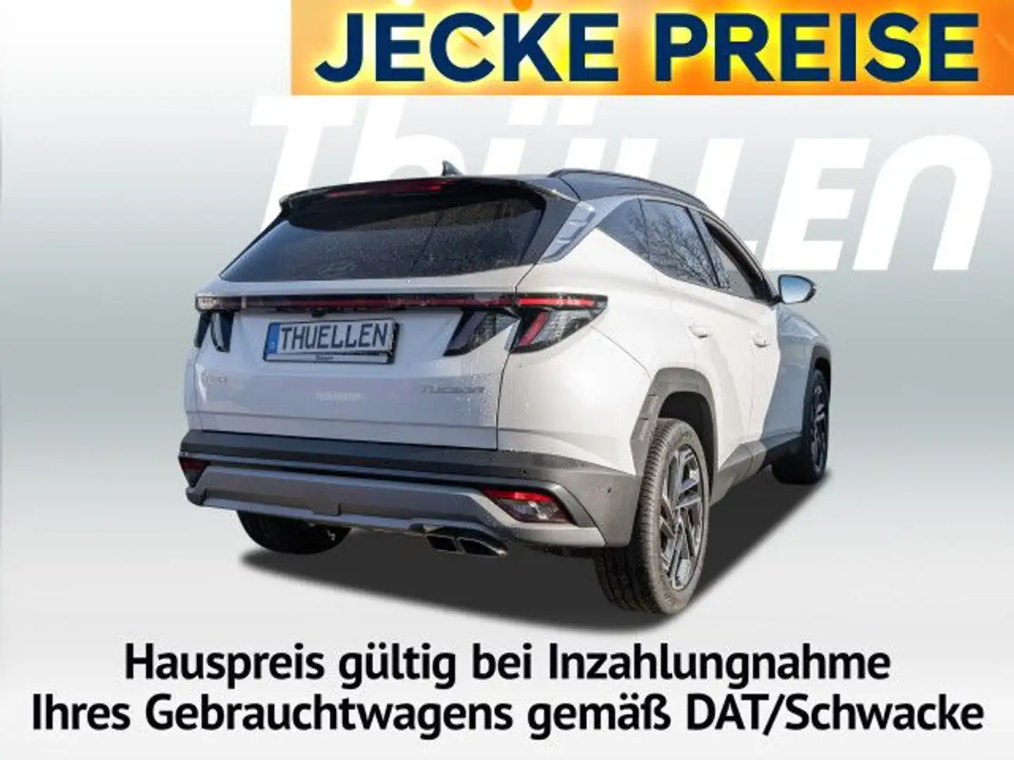 Hyundai TUCSON 1.6 T-GDI 2WD Prime Navi R.Kamera Bluelink Blanc - 2