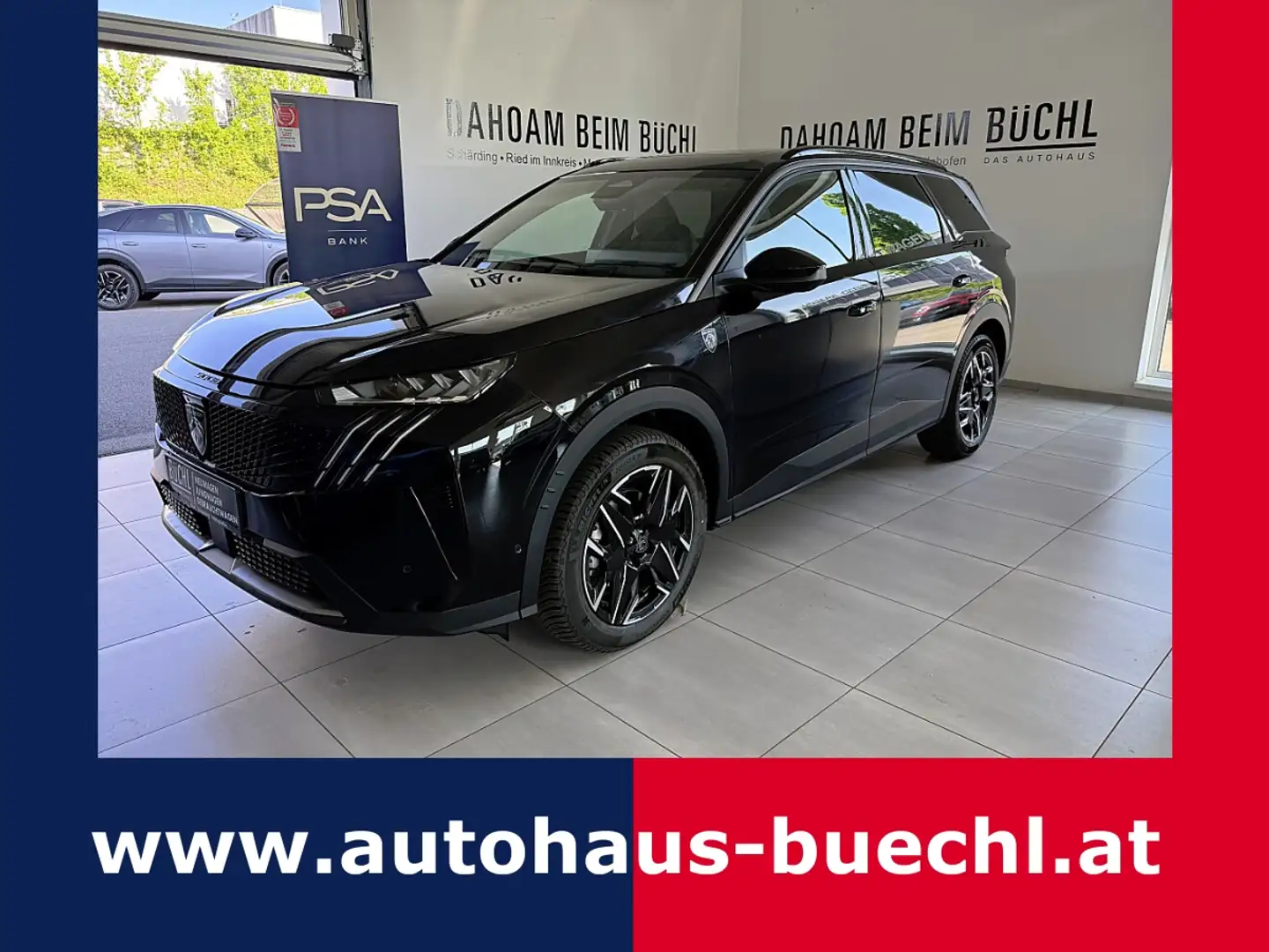 Peugeot 5008 GT mHEV 145 e-DCS6 Aut. Schwarz - 1