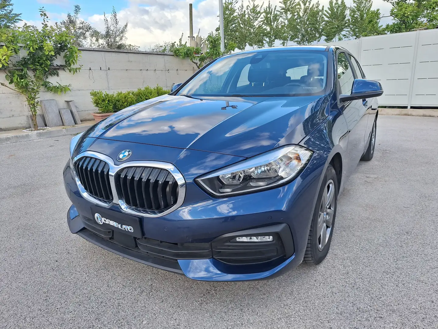BMW 116 116d Business Advantage auto +NAV Blu/Azzurro - 1