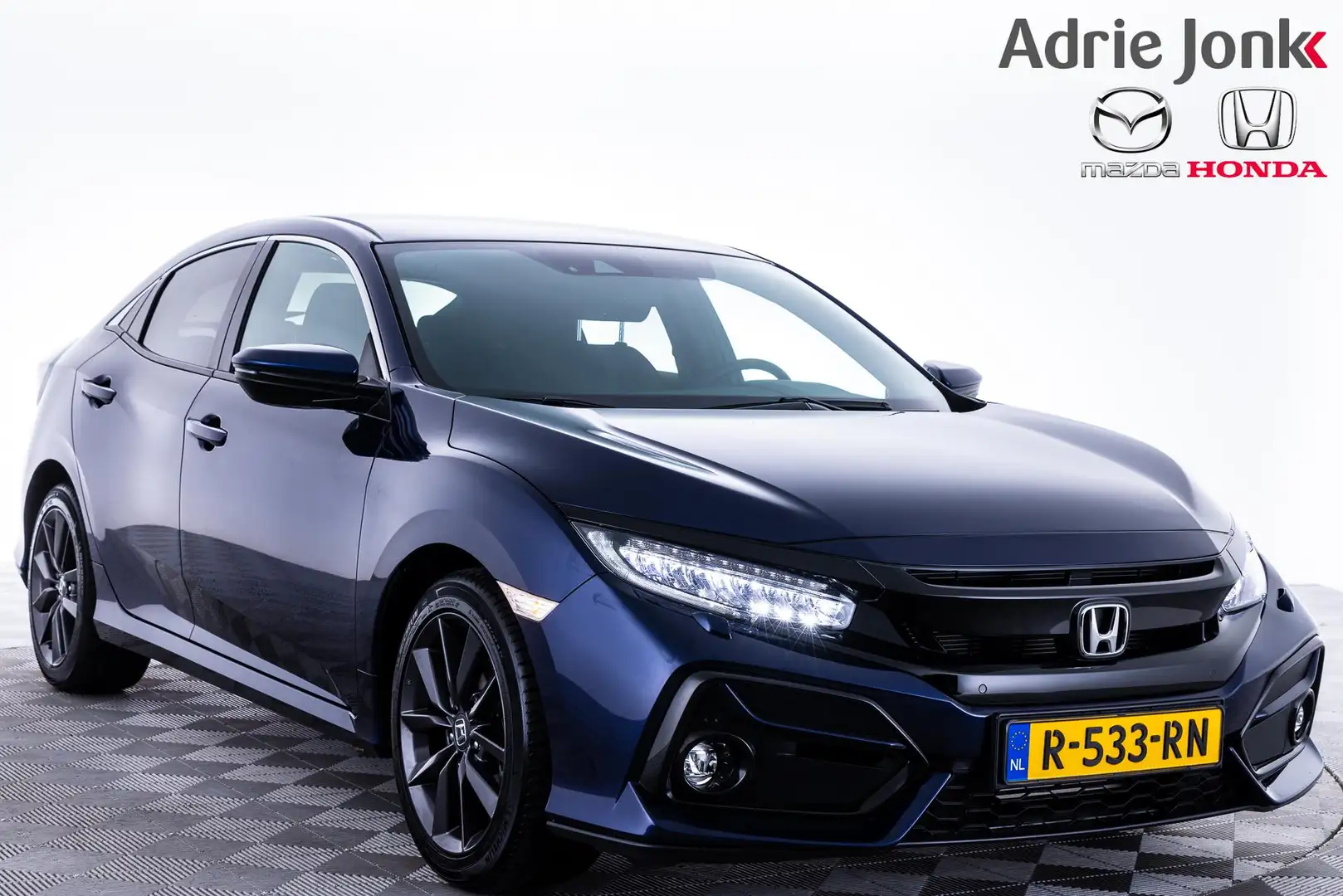 Honda Civic 1.0 i-VTEC Elegance | Adapaptive Cruise Control | Bleu - 1
