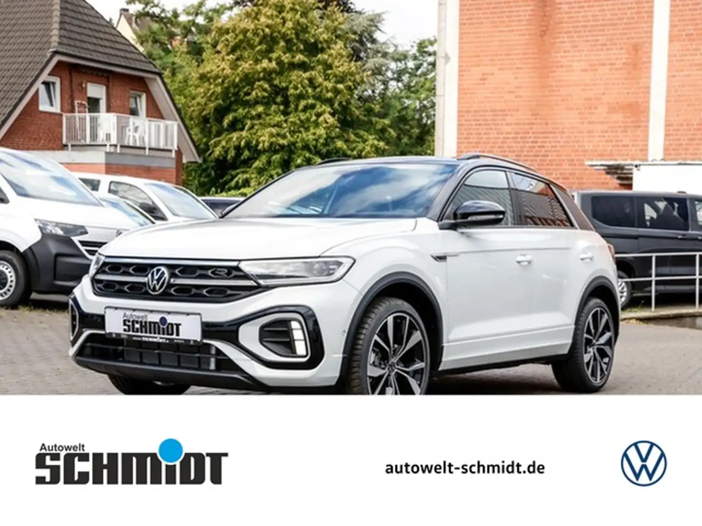 Volkswagen T-Roc "R-LINE" 1,5 l TSI 7-Gang-DSG Weiß - 1