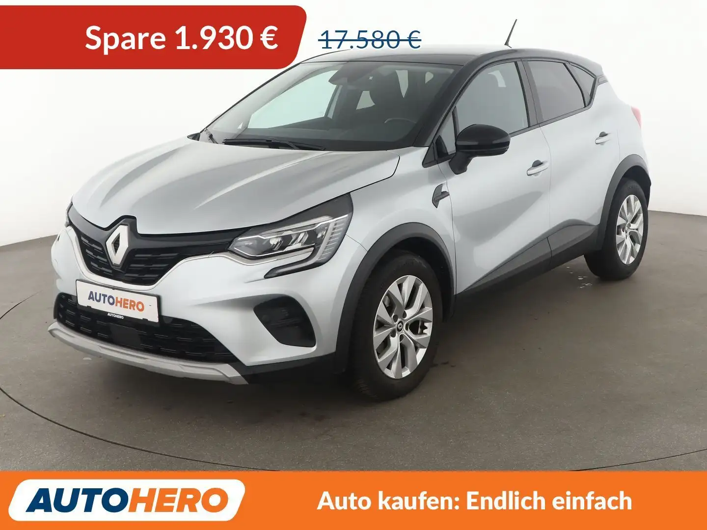 Renault Captur 1.0 TCe Zen*LED*NAVI*TEMPO*CAM*PDC*SHZ*KLIMA* Grau - 1