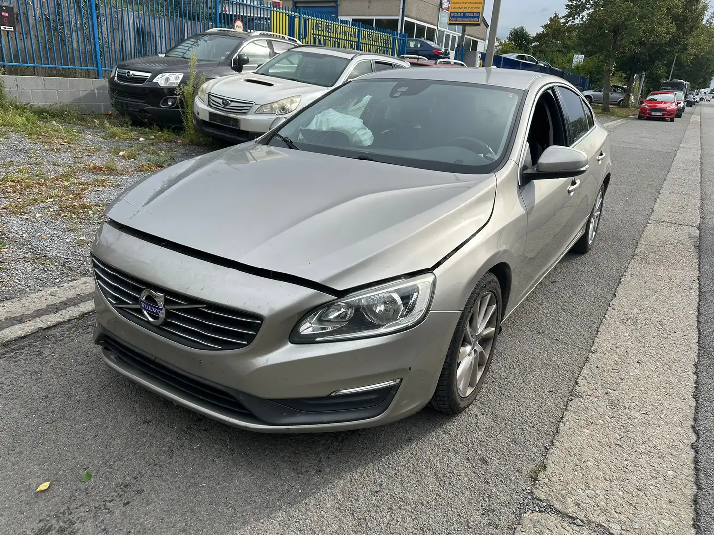 Volvo S60 S60 2.0 D3 Kinetic Start/Stop Gris - 2