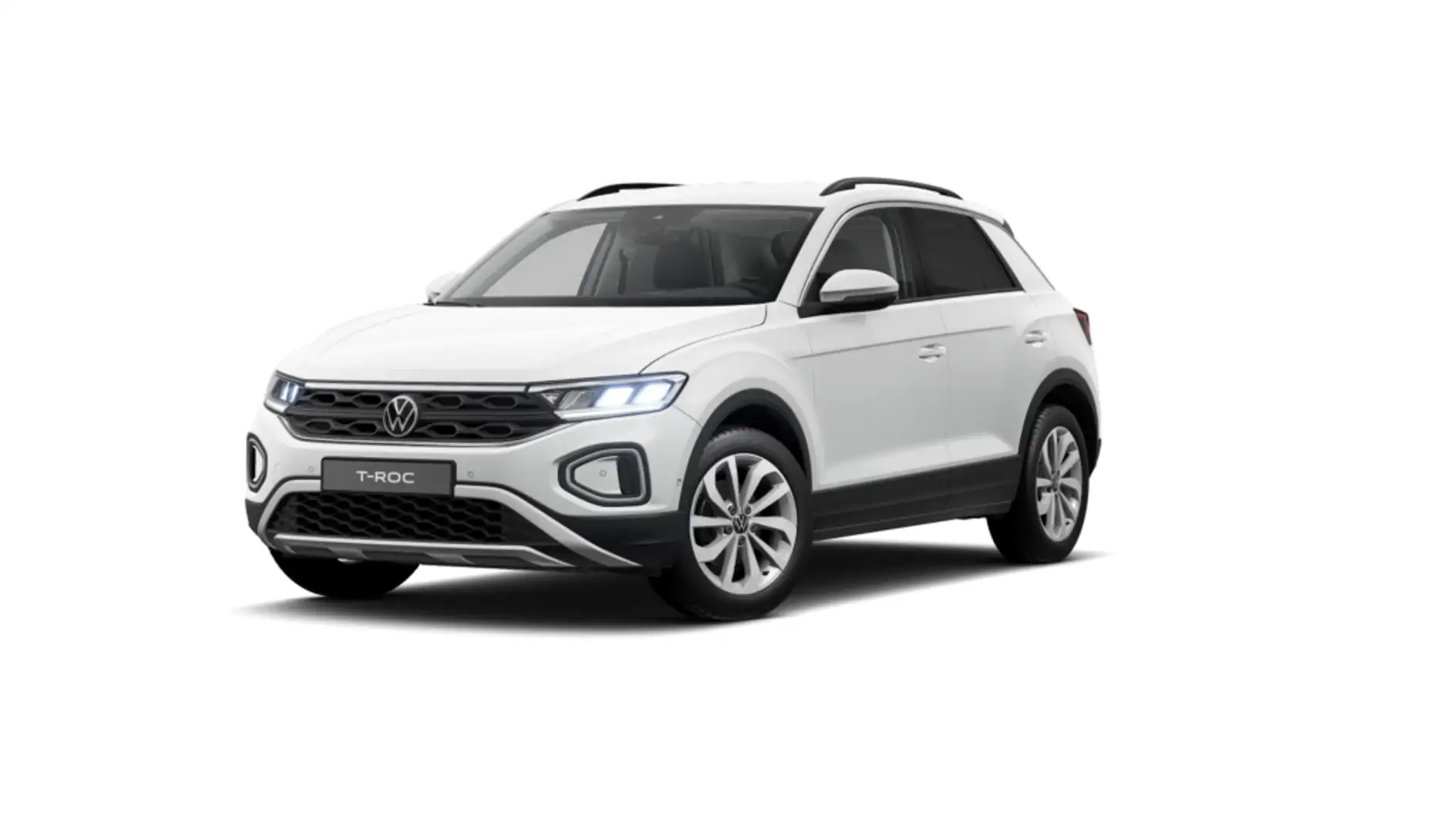 Volkswagen T-Roc 1.0 TSI Más 85kW Blanco - 1