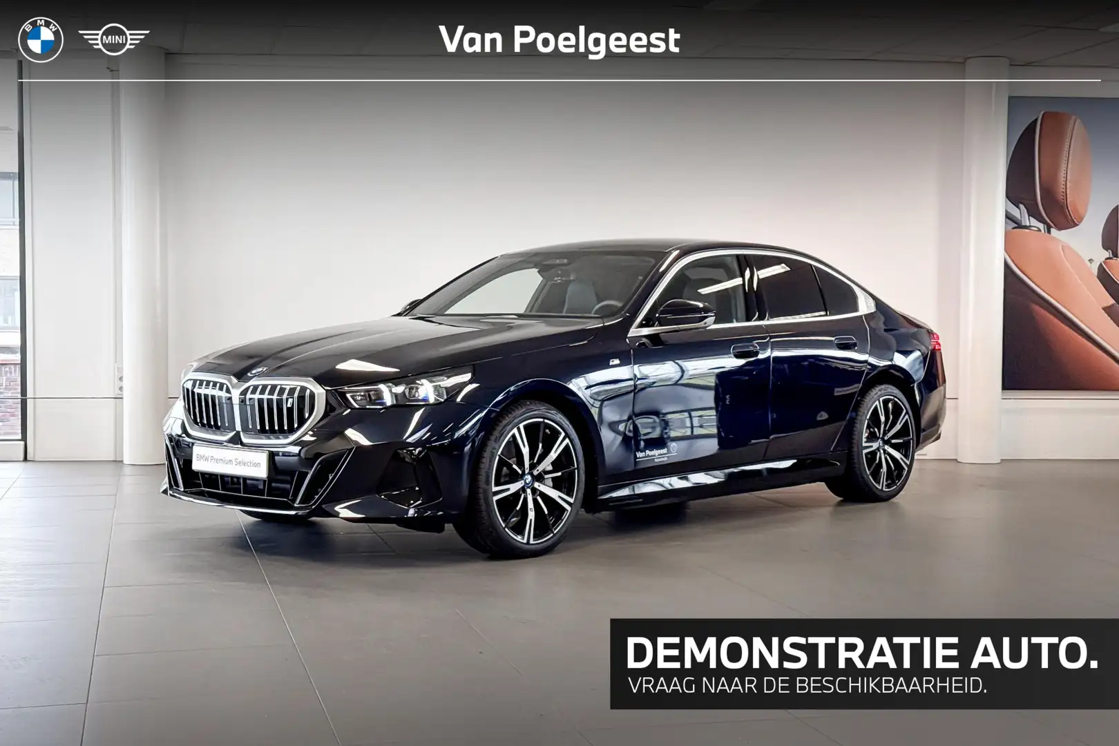 BMW i5 Sedan eDrive40 84 kWh | M Sport | Glazen Panoramad Zwart - 1