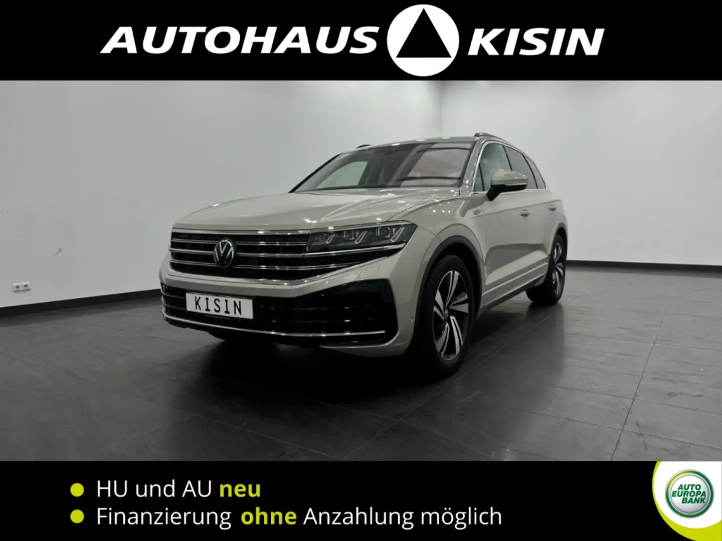 Volkswagen Touareg 3.0 TDI 4M Elegance V6 /HUD /Luftfed/AHK Beige - 1