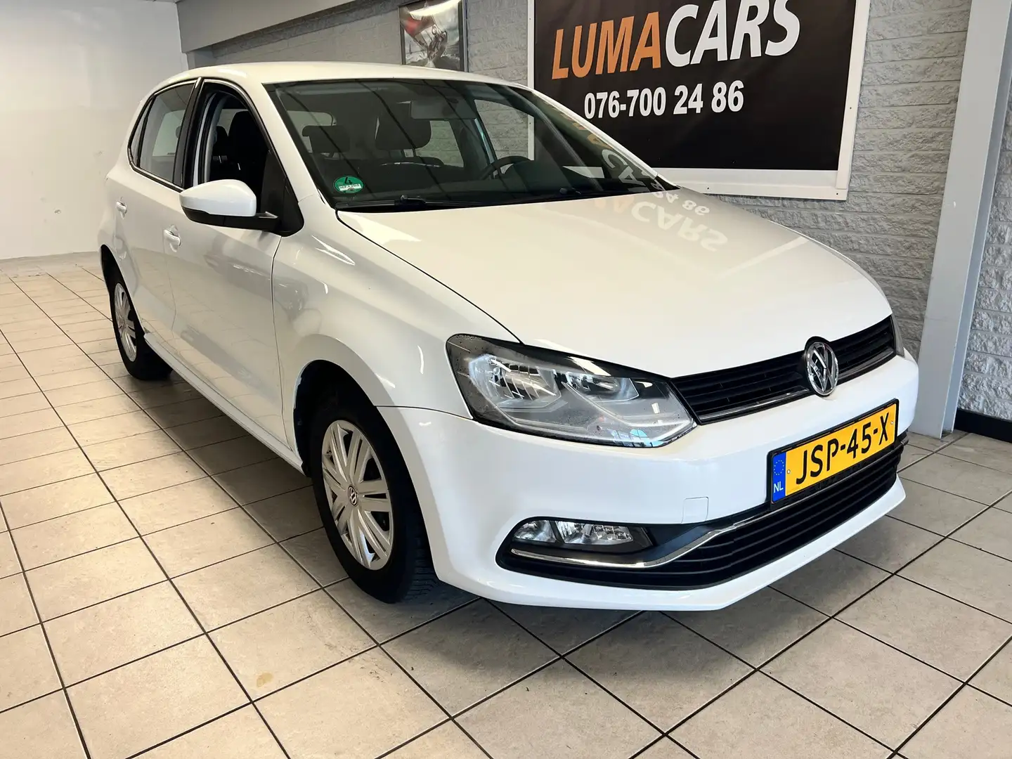 Volkswagen Polo |Nieuwe APK |Airco |5-Deurs |Scherpe prijs Weiß - 1