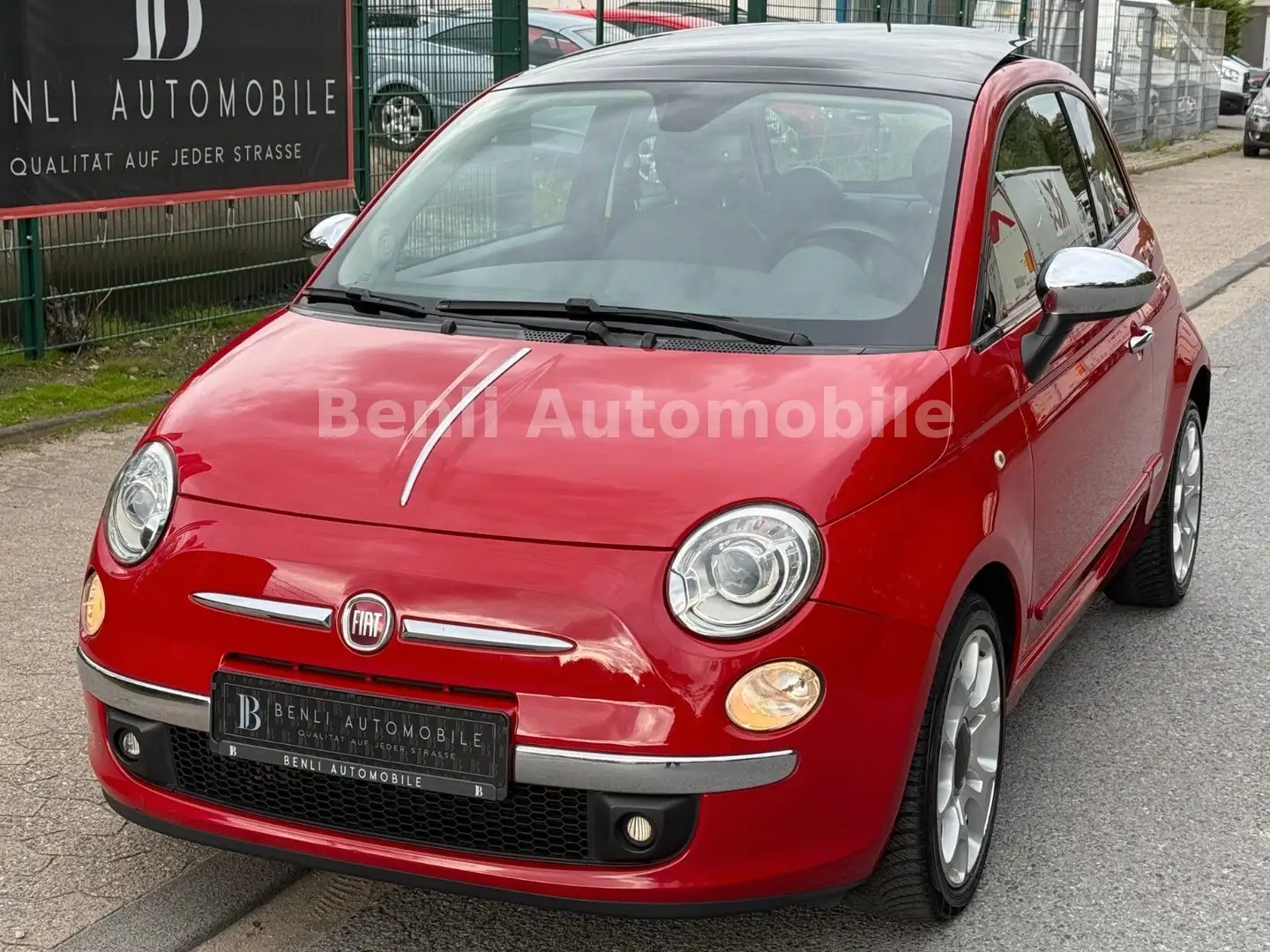 Fiat 500 TwinAir Lounge/BI-XENON/PANO/KLIMA/ISOFIX Rouge - 1