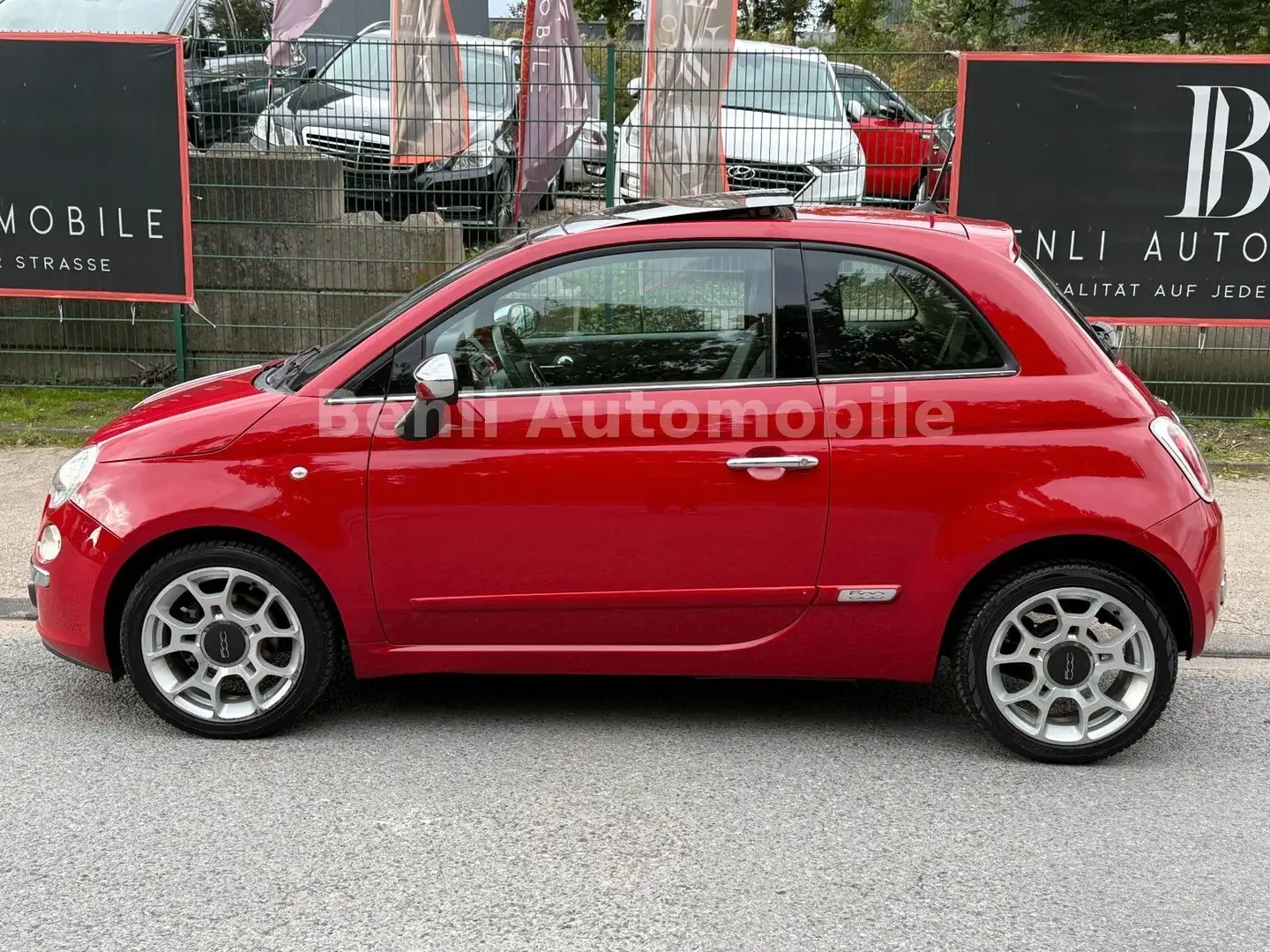Fiat 500 TwinAir Lounge/BI-XENON/PANO/KLIMA/ISOFIX Rouge - 2