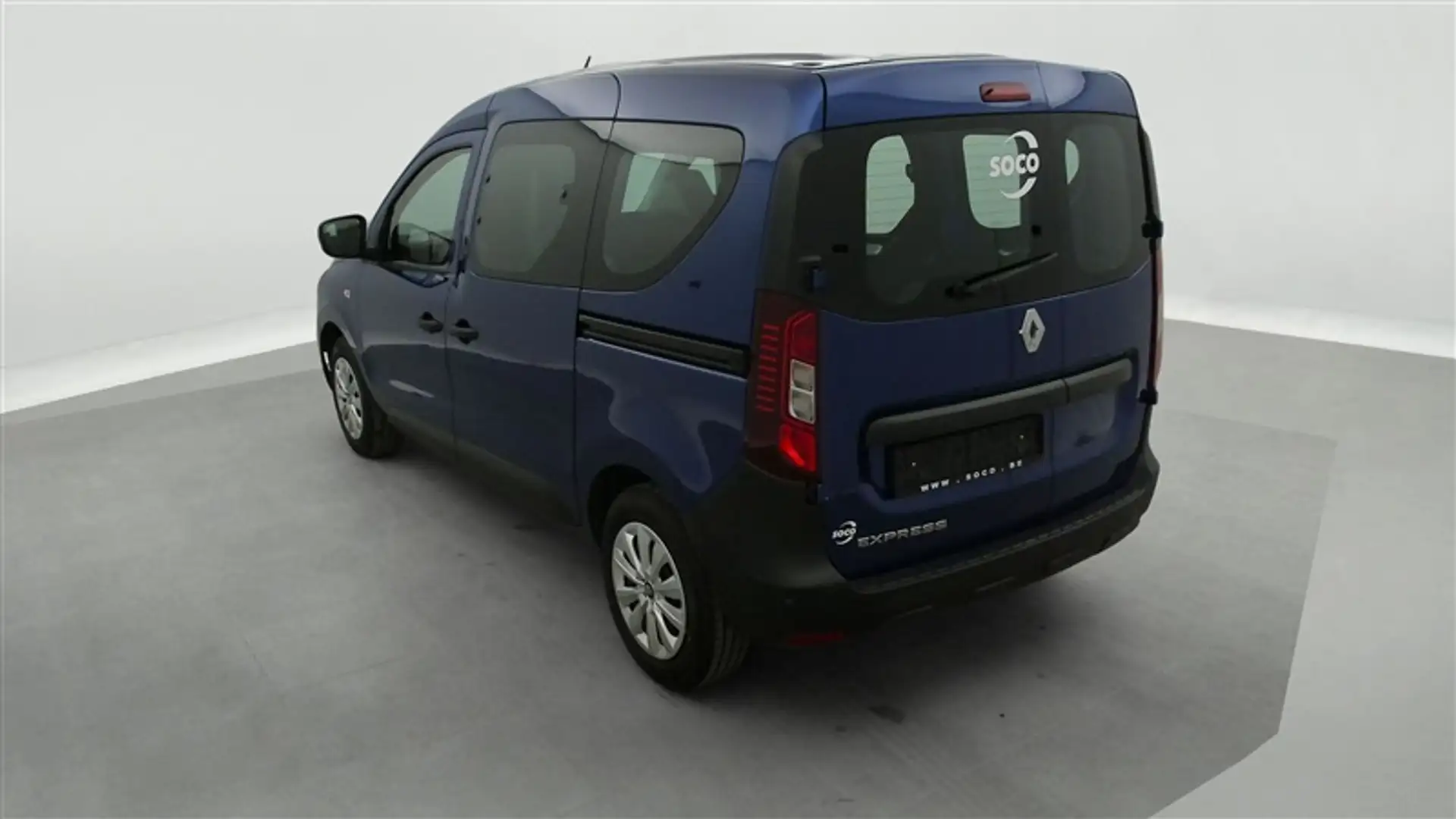 Renault Express 1.3 TCe 100cv Confort NAVI / CUIR PARTIEL / PDC AV+AR Bleu - 2