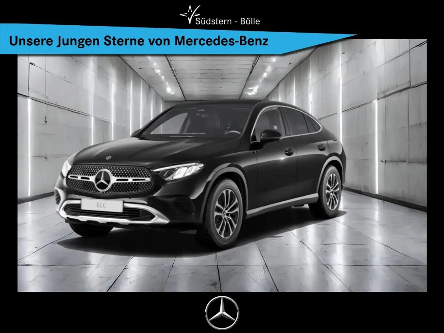 Mercedes-Benz GLC 220 d 4M Coupe +AVANTGARDE+SHZ+NAVI+AMBIENTE Noir - 1
