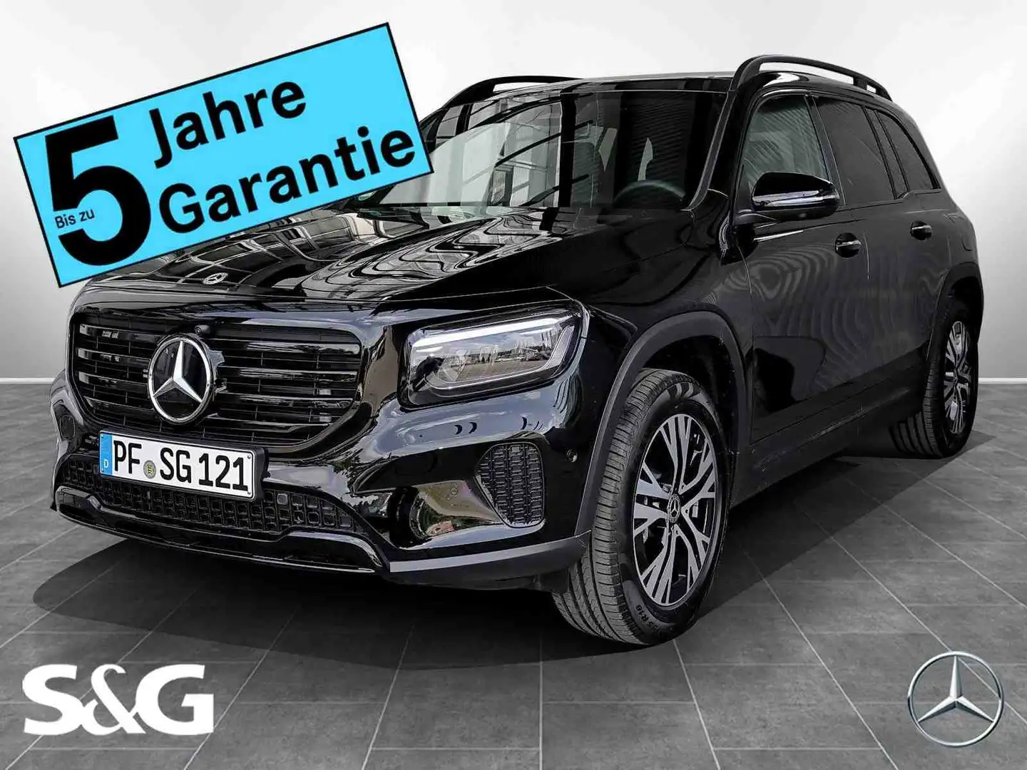 Mercedes-Benz GLB 200 Progressive MBUX+360°+LED+Pano+Distronic Schwarz - 1