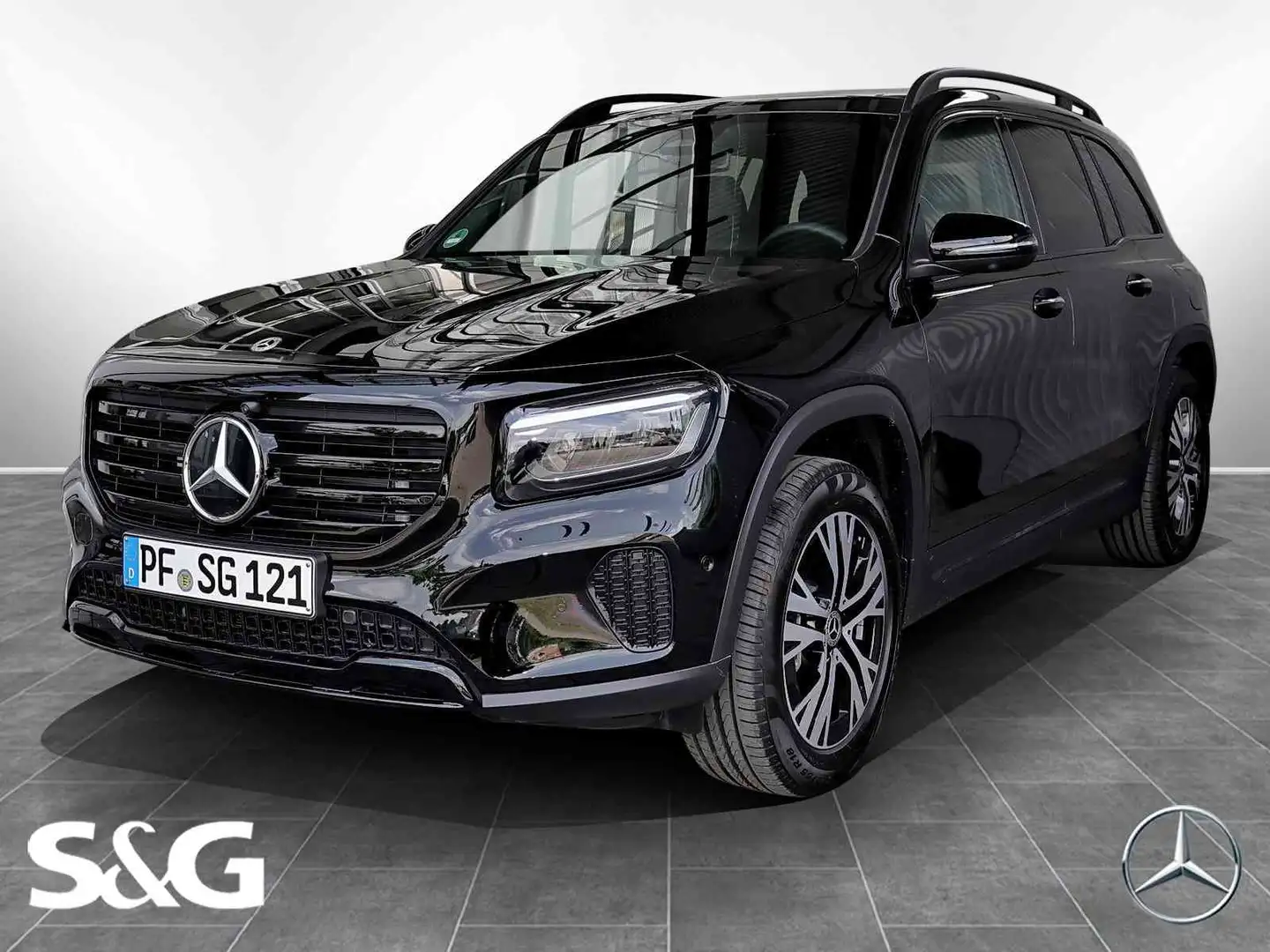 Mercedes-Benz GLB 200 Progressive MBUX+360°+LED+Pano+Distronic Schwarz - 1
