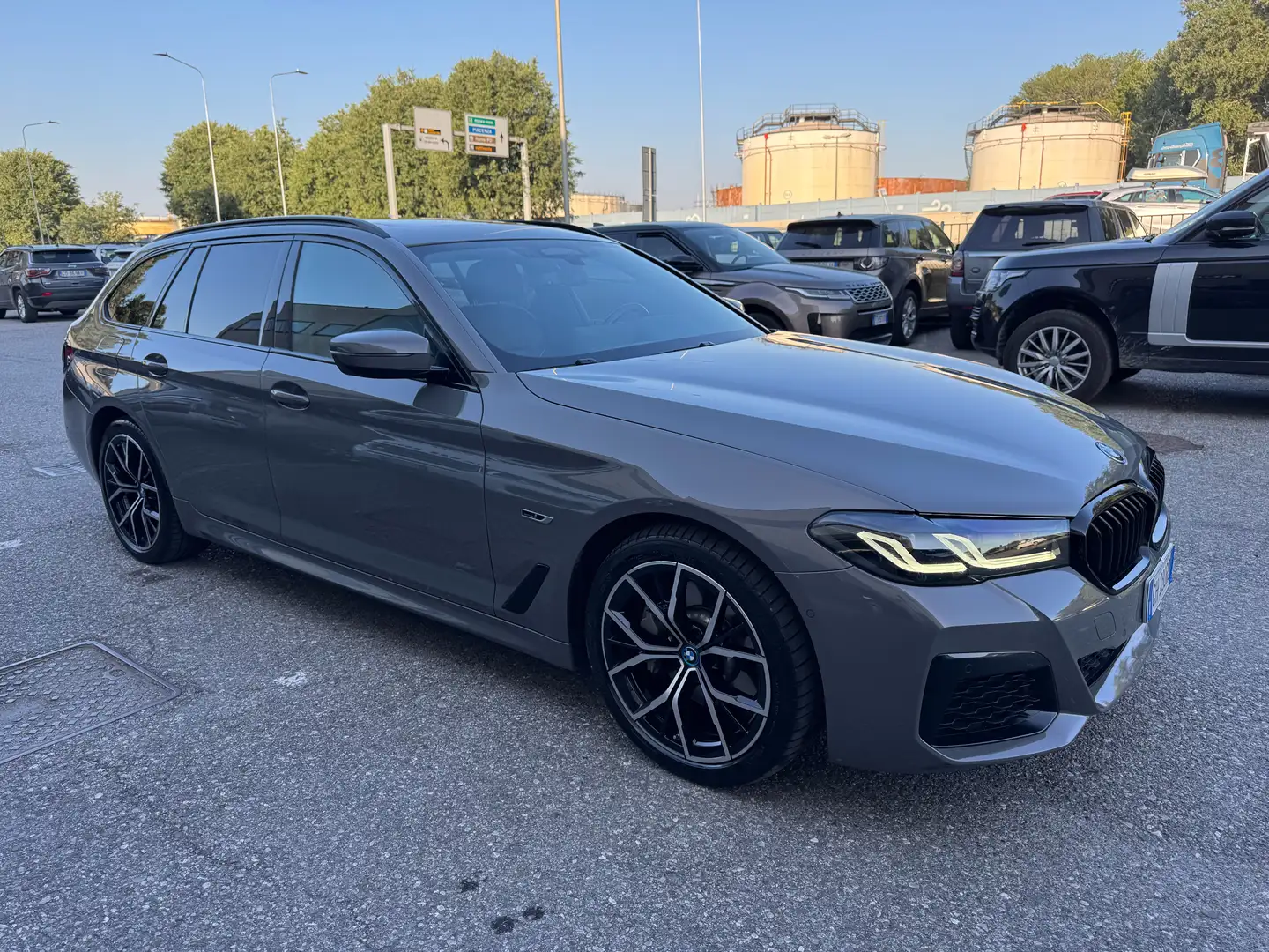BMW 530 Touring xdrive Msport auto Gris - 1