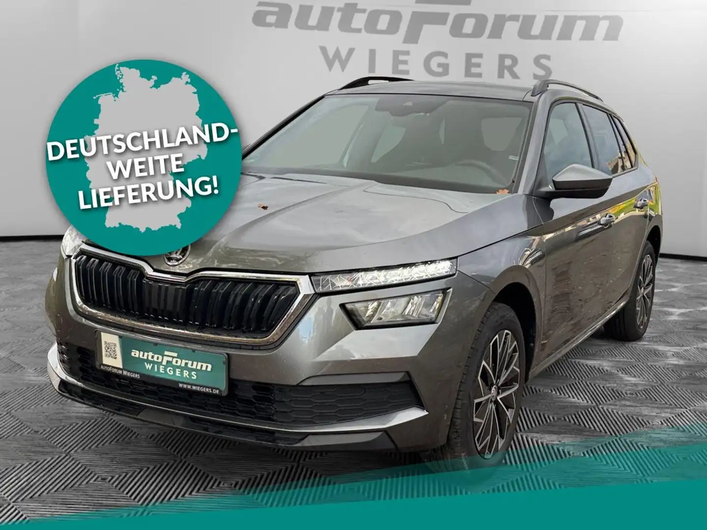 Skoda Kamiq 1,0 TSI STYLE Panorama+SHZ+PDC Grau - 1