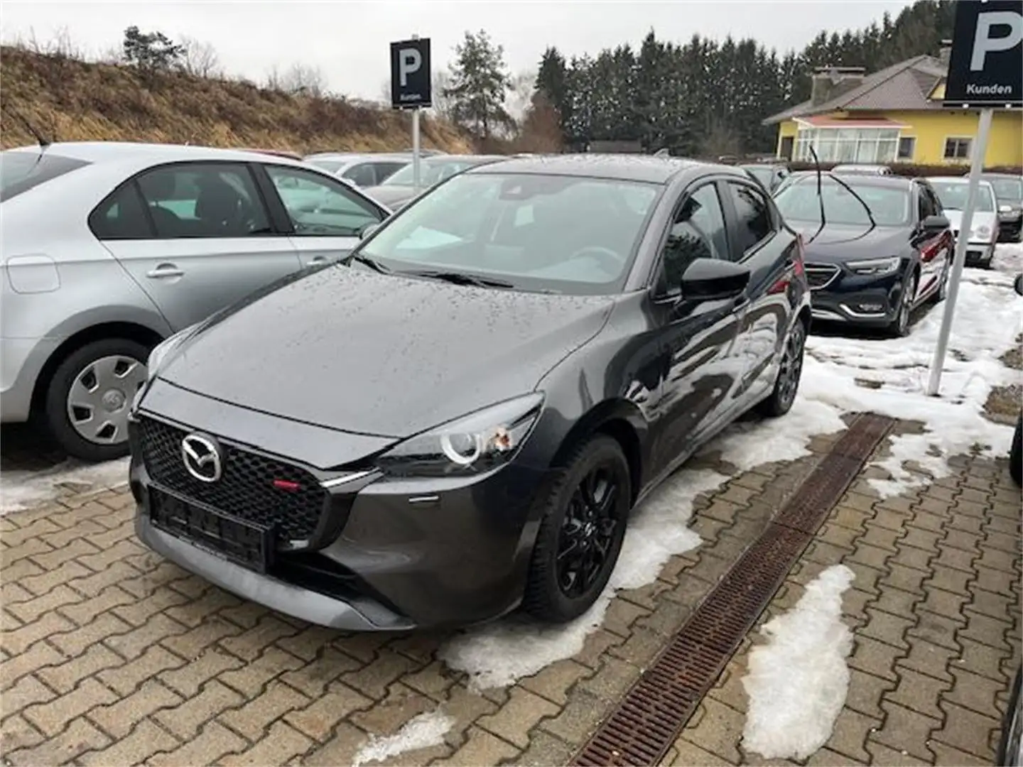 Mazda 2 e-Skyactiv G90 Homura Winterräder/AHV Grau - 1