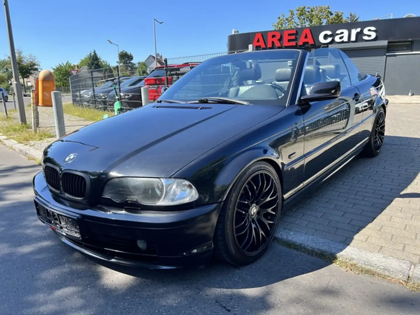 BMW 323 Ci Cabrio*E46*XENON*SP-SITZE*SP-FAHRWERK Fekete - 1