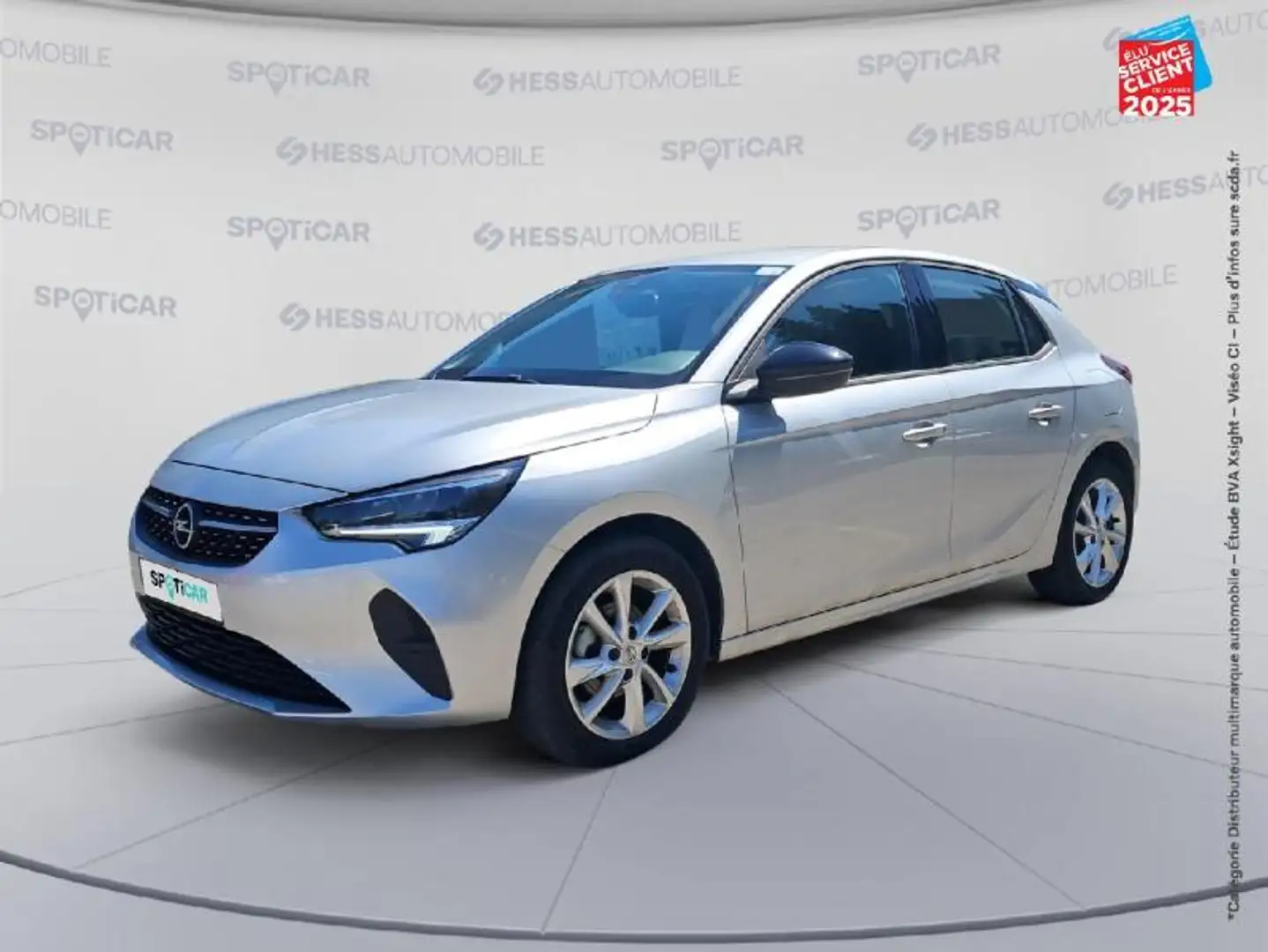 Opel Corsa-e 1.2 75ch Elegance Business Gris - 1