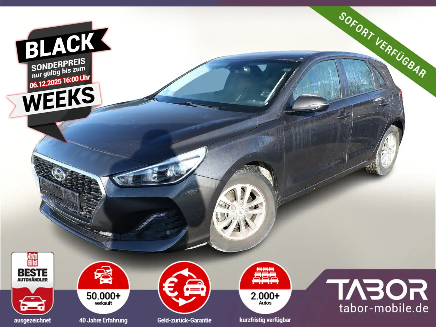 Hyundai i30 1.4 100 Select LED PDC SHZ LM15Z Klimaaut. Braun - 1