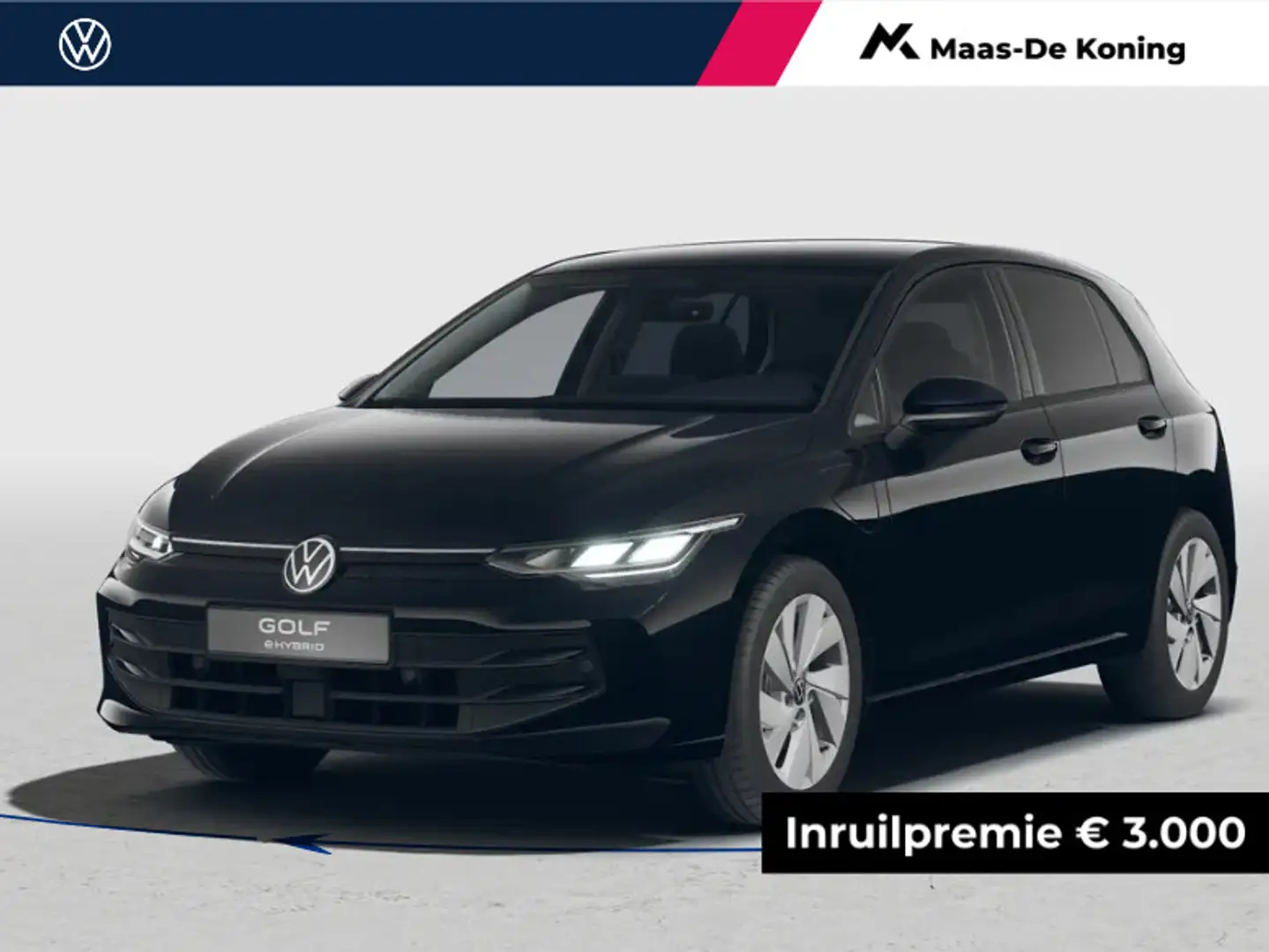 Volkswagen Golf Life Edition 1.5 eHybrid 204 pk 6 versn. DSG · Tre Zwart - 1