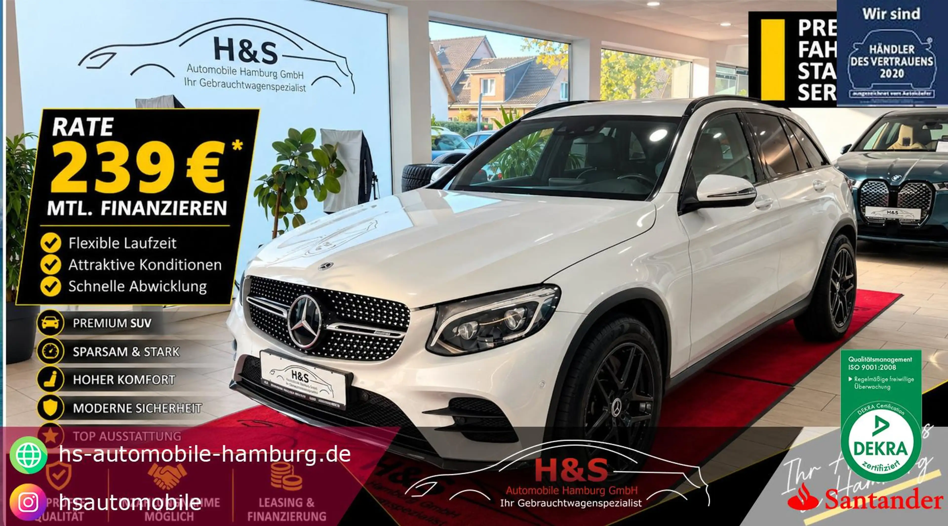 Mercedes-Benz GLC 250 d 4Matic Head Up, AHK