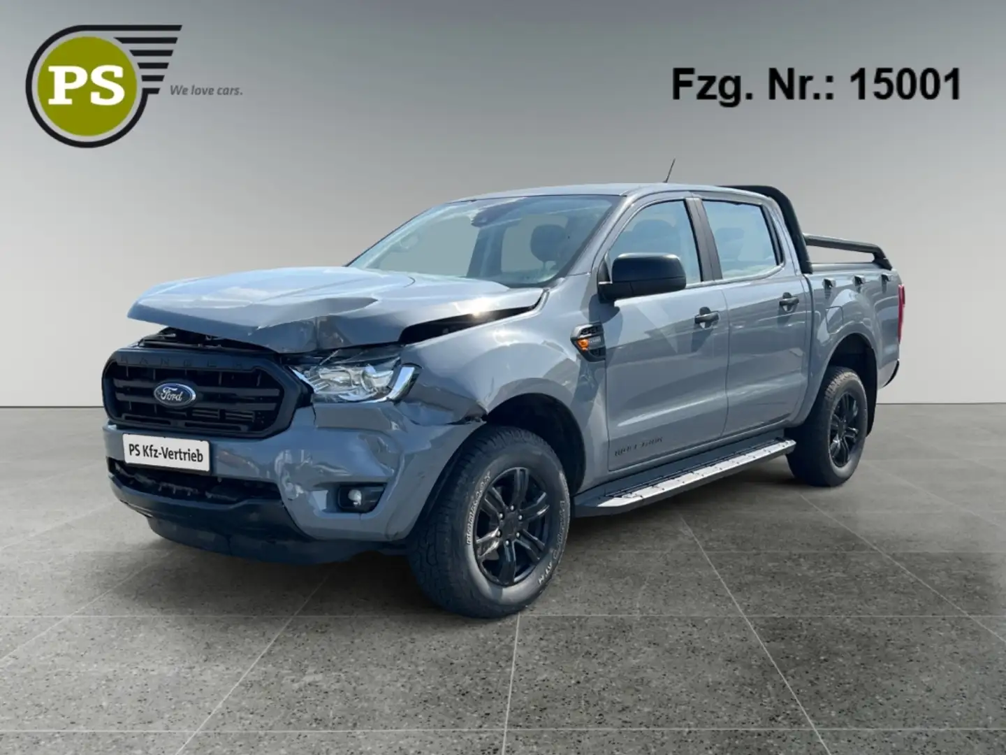 Ford Ranger Wolftrak DoKa 4x4 2.0 TDCi Panther AHK     Navi Sp Grau - 1